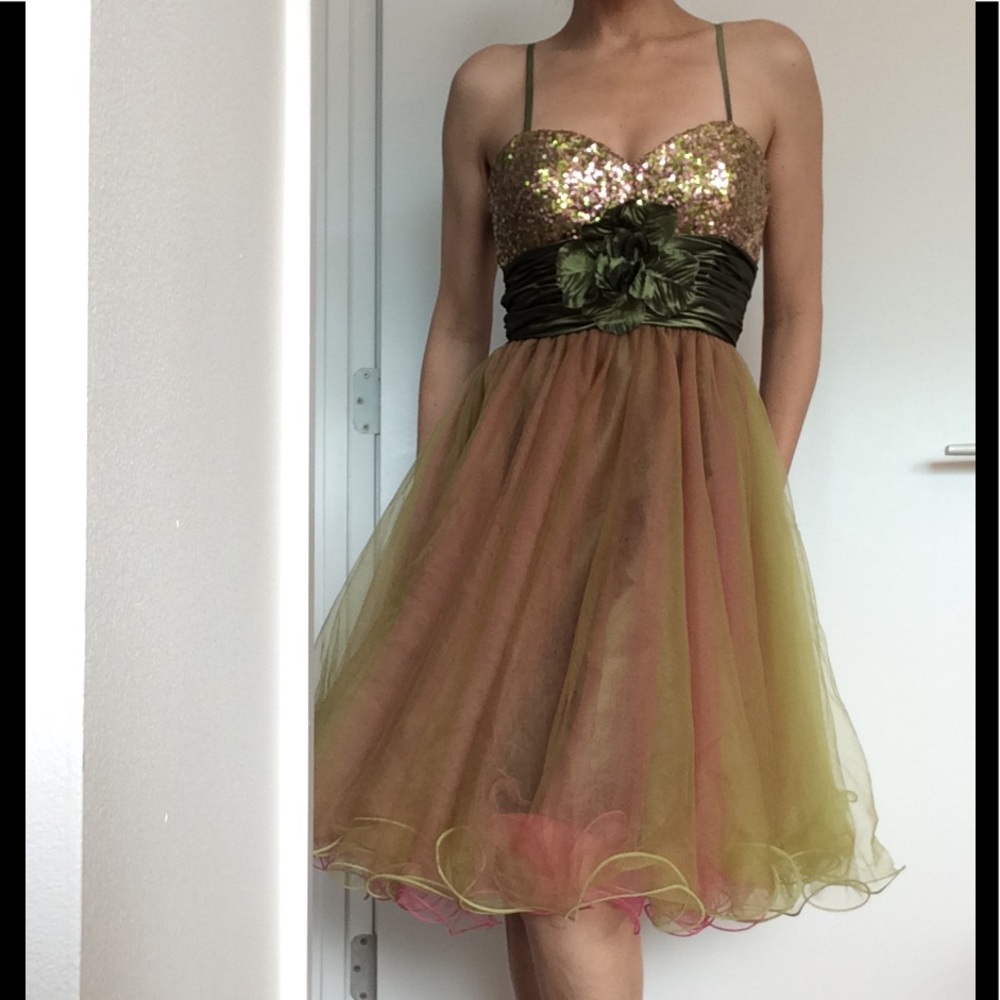 ⭐️Sweetheart sequin top dress